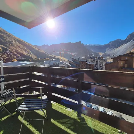 Sla606 -charmant 2 Pieces, 4 Pers - * Tignes